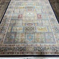 Иранский ковер Qum 464 Синий